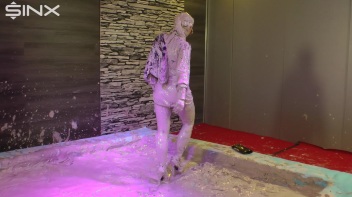 Seductive Blonde Covers Herself In Mud Screencap 56 on www.sinx.com
