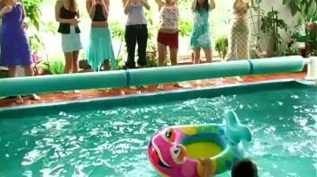 Wedding Celebration Part 6 - Cam 1 Screencap 105 on www.sinx.com