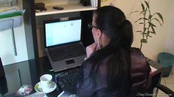 Working Hard At Home Screencap 7 on www.sinx.com