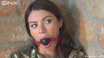 Clothed Humiliated Hottie Drools Over Ball Gag Screencap 2 on www.sinx.com