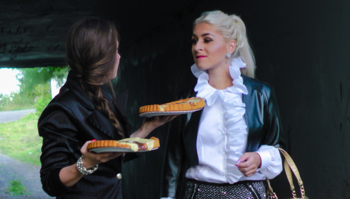 Latest deal - Cuties Food Fight On The Way To Work -Part 1