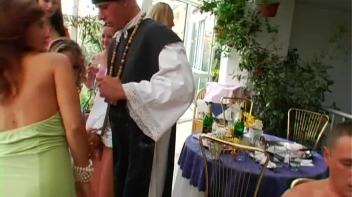 Wedding Celebration Part 3 - Cam 2 Screencap 1 on www.sinx.com