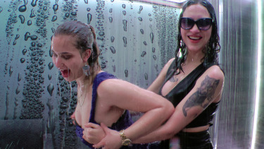 Latest deal - Topless Titty Shaking Hotties Have A Shower