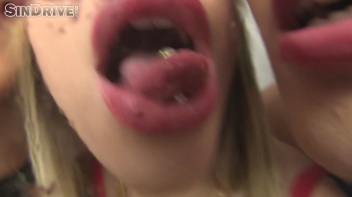 Hard Bitch Looking For Anal Trouble Gets Fully Lesbo Fist Dominated! Screencap 12 on www.sinx.com