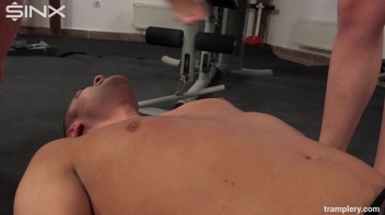 Trampling Babes Dominant A Topless Guy Screencap 12 on www.sinx.com