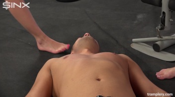 Trampling Babes Dominant A Topless Guy Screencap 39 on www.sinx.com