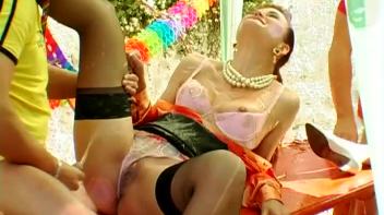 Fully Clothed Party Pissing Screencap 74 on www.sinx.com