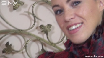Horny Housewife Shreds and Bares All Screencap 1 on www.sinx.com