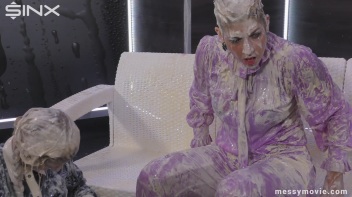 Feisty Blondes' Messy Milkshake Rumble Screencap 105 on www.sinx.com