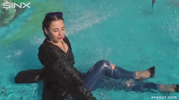 Raven Haired Hottie Soaks Herself At Waterpark Screencap 32 on www.sinx.com