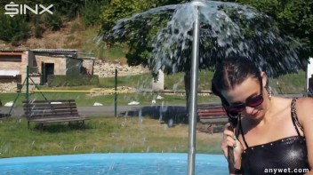 Raven Haired Hottie Soaks Herself At Waterpark Screencap 46 on www.sinx.com