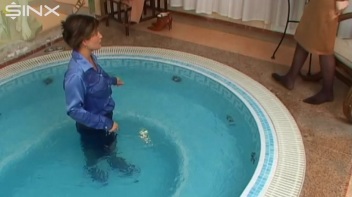 Hot Business Women Take A Fully Clothed Swim Screencap 54 on www.sinx.com