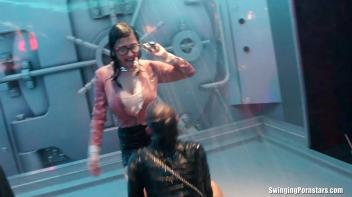 After Work Orgy Rampage Part 3 - Lesbo Cam Screencap 24 on www.sinx.com