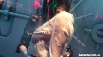 After Work Orgy Rampage Part 3 - Lesbo Cam Screencap 74 on www.sinx.com