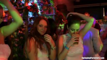 Bridal Fuck Wars Part 1 - Main Edit Screencap 5 on www.sinx.com