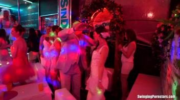 Bridal Fuck Wars Part 1 - Main Edit Screencap 2 on www.sinx.com