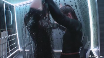 Scandalous Shower Time, Hot Little Sluts Having Fun Screencap 7 on www.sinx.com