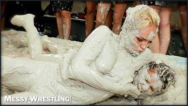 Latest deal - Messy Wrestling: Shiny Babes Brawl Hard In The Mud - Topless Take-Down!!