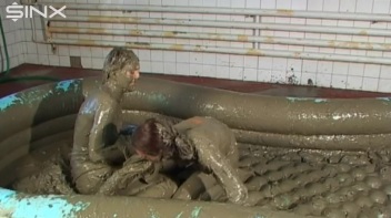 WAM Babes Catfight And Wrestle In The Mud Screencap 43 on www.sinx.com