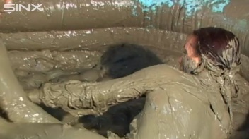 WAM Babes Catfight And Wrestle In The Mud Screencap 48 on www.sinx.com