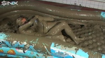 WAM Babes Catfight And Wrestle In The Mud Screencap 52 on www.sinx.com