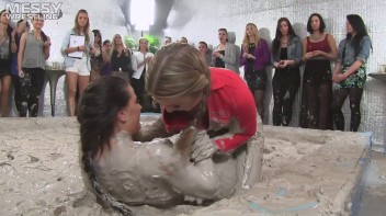 Muddy Wrestling: Bitches In Braids Bring The Mess To The Masses! Mean & Dirty! Screencap 13 on www.sinx.com