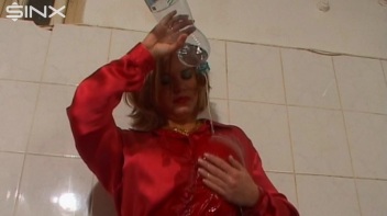 Babe Drenches Her Clothed Body In Water Screencap 3 on www.sinx.com