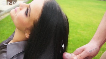 Cumshot Surprise For Hair Brushing Teen Screencap 12 on www.sinx.com