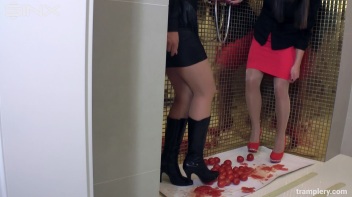 Hotties Stiletto Trampling Fetish - Cam 1 Screencap 28 on www.sinx.com