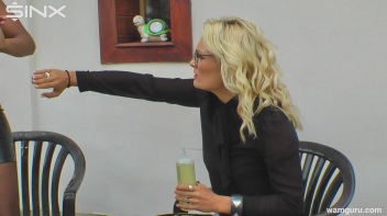 Sexy Heeled Babes Cover Each Other In Oil Screencap 13 on www.sinx.com