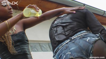 Sexy Heeled Babes Cover Each Other In Oil Screencap 56 on www.sinx.com