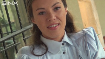 Destructive Brunette Rips Her Silk Blouse Screencap 46 on www.sinx.com