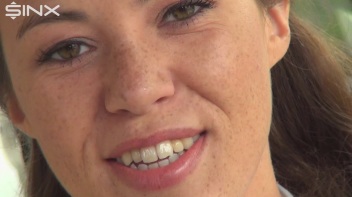 Destructive Brunette Rips Her Silk Blouse Screencap 60 on www.sinx.com