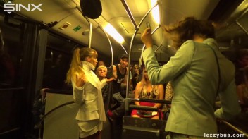 Lesbians Tit And Clit Licking On The Bus Screencap 10 on www.sinx.com
