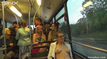 Lesbians Tit And Clit Licking On The Bus Screencap 58 on www.sinx.com