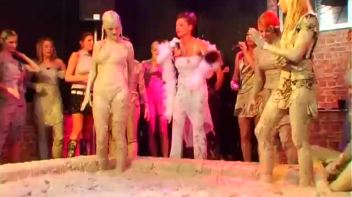 Teeny Bikini Mud Pit Battle Screencap 102 on www.sinx.com