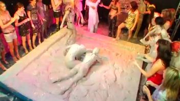 Teeny Bikini Mud Pit Battle Screencap 106 on www.sinx.com