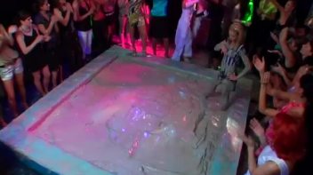 Teeny Bikini Mud Pit Battle Screencap 12 on www.sinx.com