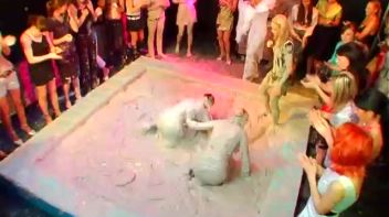 Teeny Bikini Mud Pit Battle Screencap 26 on www.sinx.com