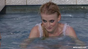 Bitchy Bride To Be In Wetlook Catfight Screencap 86 on www.sinx.com