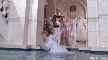 Bitchy Bride To Be In Wetlook Catfight Screencap 24 on www.sinx.com