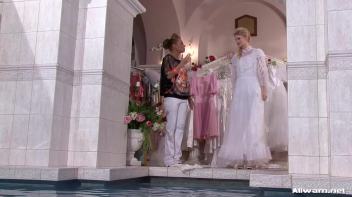 Bitchy Bride To Be In Wetlook Catfight Screencap 29 on www.sinx.com