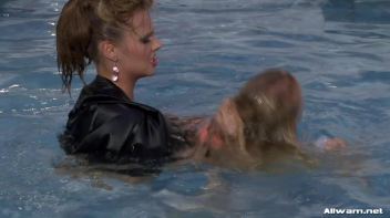 Bitchy Bride To Be In Wetlook Catfight Screencap 82 on www.sinx.com