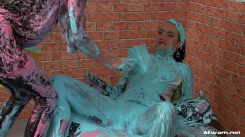 Eurobabe Painting 101 Screencap 89 on www.sinx.com