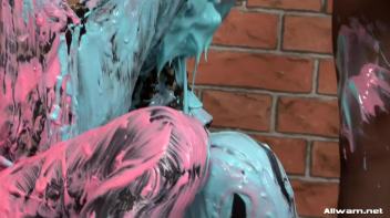 Eurobabe Painting 101 Screencap 46 on www.sinx.com