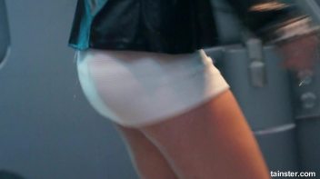 Cute wet girls dancing in mini skirts Screencap 9 on www.sinx.com