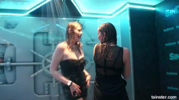 Cute wet girls dancing in mini skirts Screencap 27 on www.sinx.com