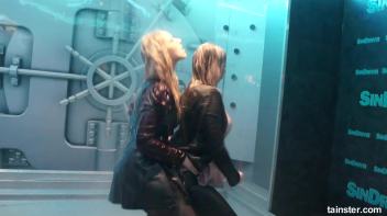 Cute wet girls dancing in mini skirts Screencap 31 on www.sinx.com