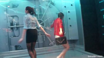 Cute wet girls dancing in mini skirts Screencap 60 on www.sinx.com
