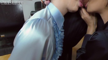 Office Deep Throat & Business Gagging: Wanna-Be Secretaries Drooling On Their Finest Blouses 4 The Job Screencap 43 on www.sinx.com